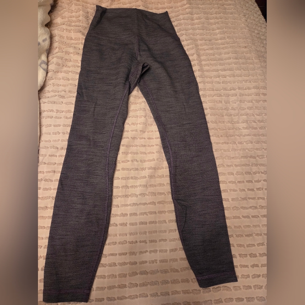 Lululemon Align Pant II 25"Mini Heathered Herringbone